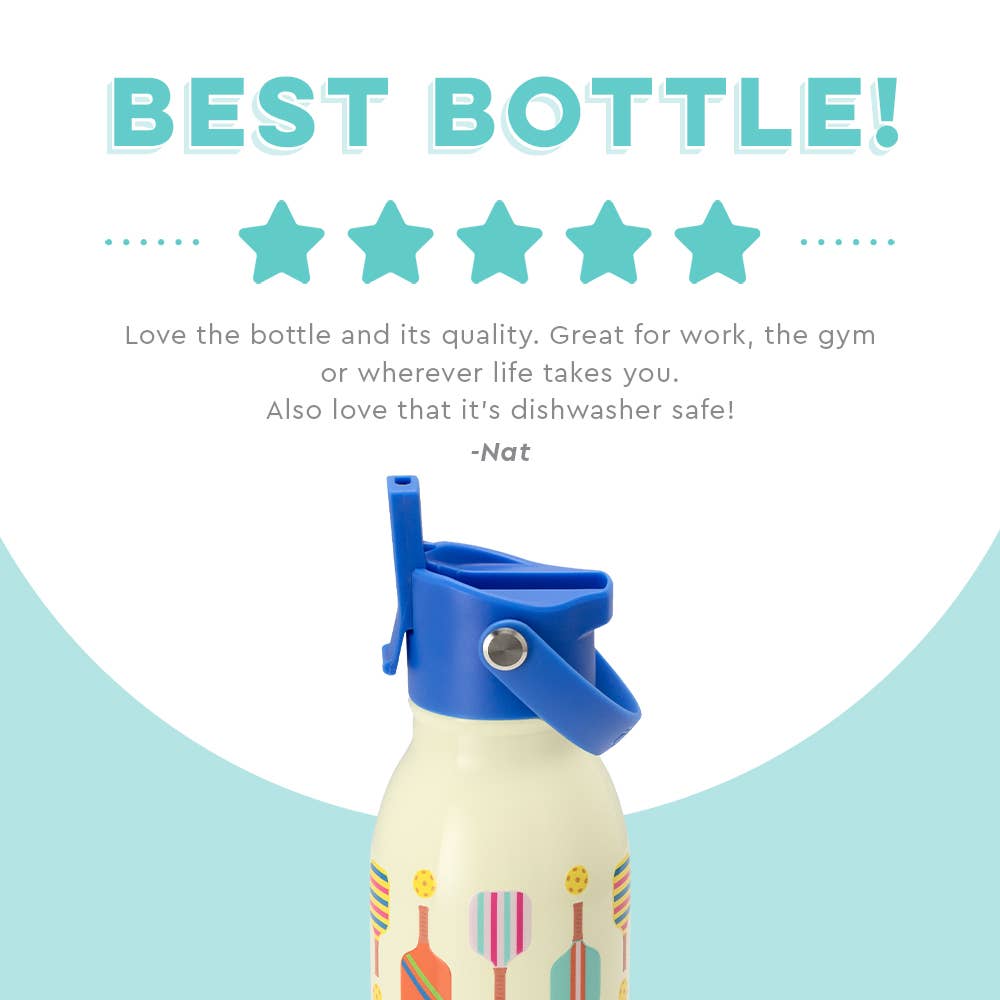 Swig Life Pickleball Flip + Sip Bottle (20oz)
