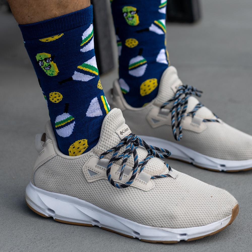 Bamboo Pickleball Socks- Asst Colors