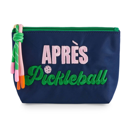 "Après Pickleball" Small Zip Pouch