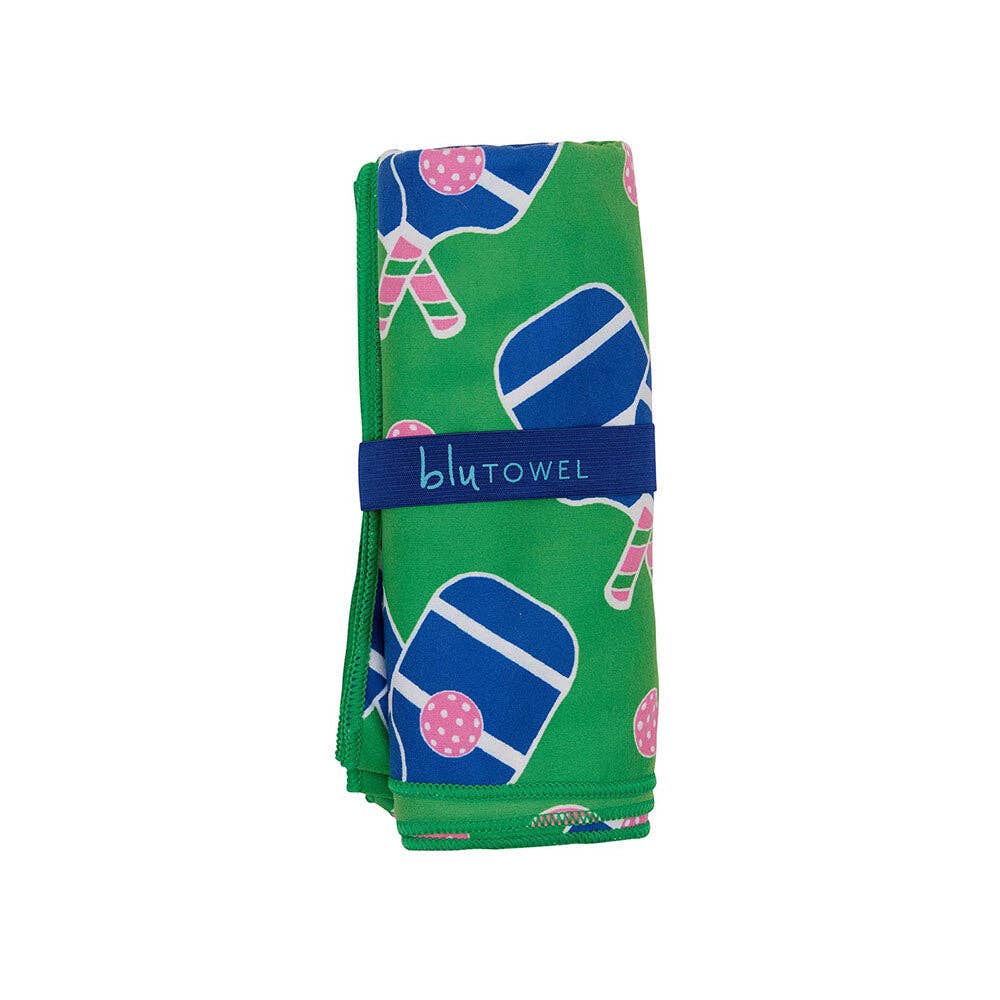 Sand-Resistant PICKLEBALL FUN Reversible Beach Towel
