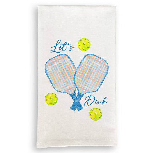 Let's Dink Kitchen Dishtowel