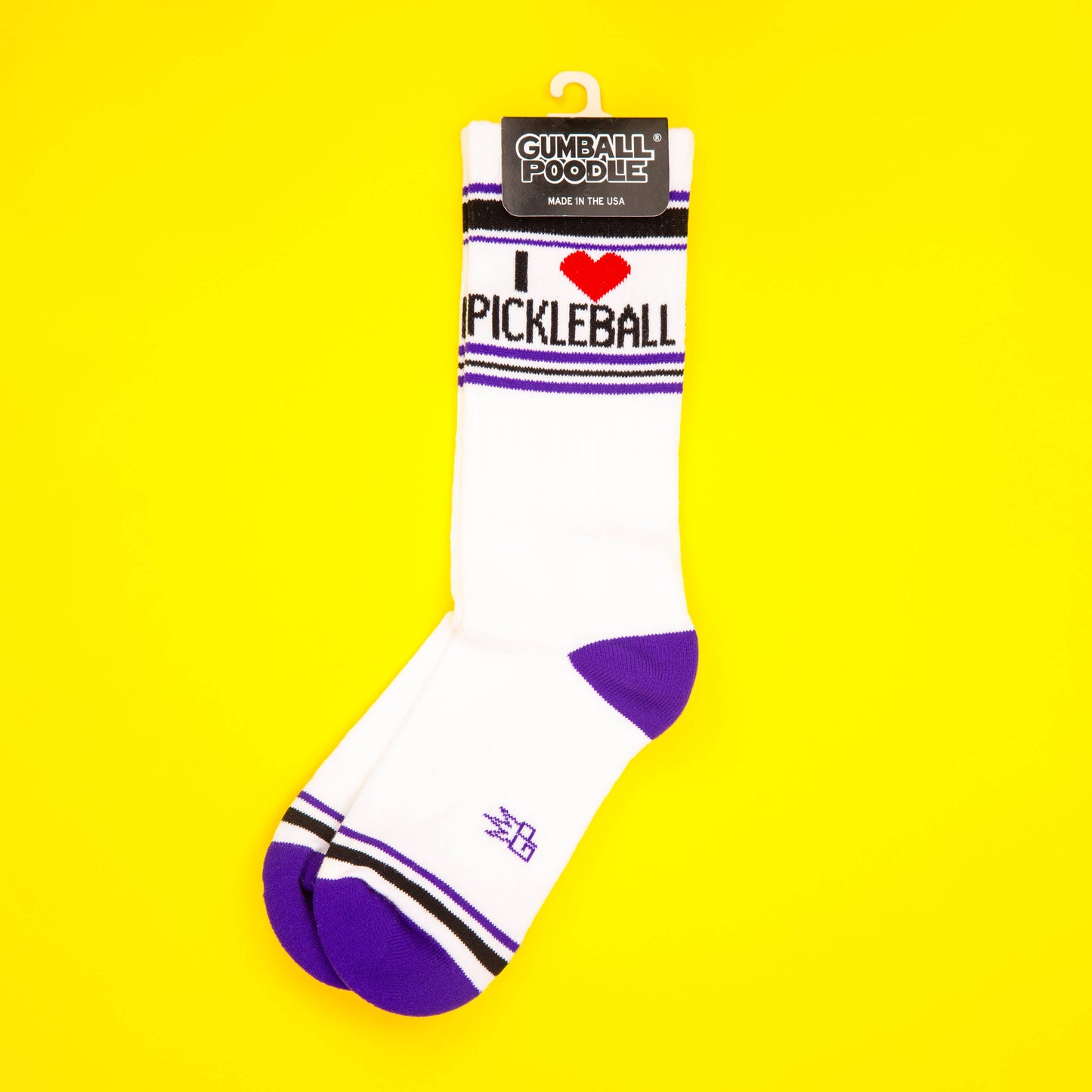I ❤️ Pickleball Gym Crew Socks