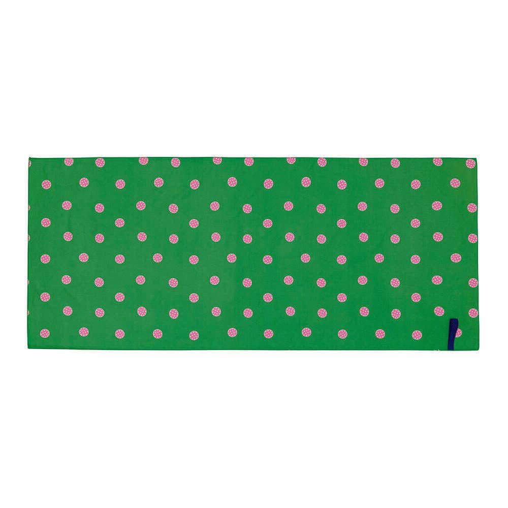 Sand-Resistant PICKLEBALL FUN Reversible Beach Towel