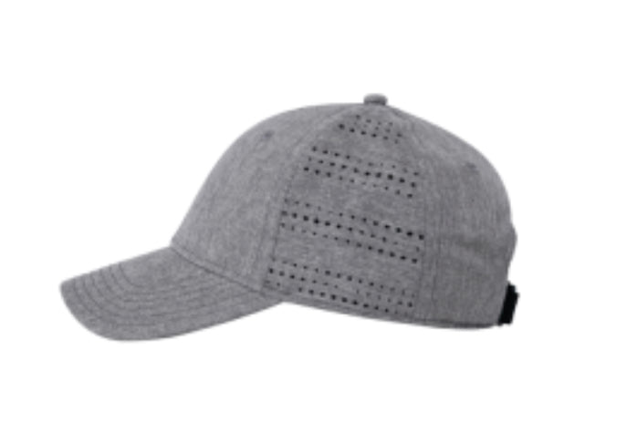 Pickleball Est 1965 - Gray Chambray Performance Cap