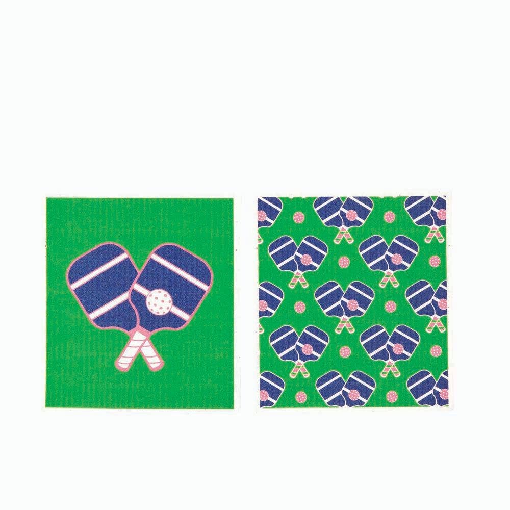Pickleball Reusable Swedish Cloth (Set of 2)