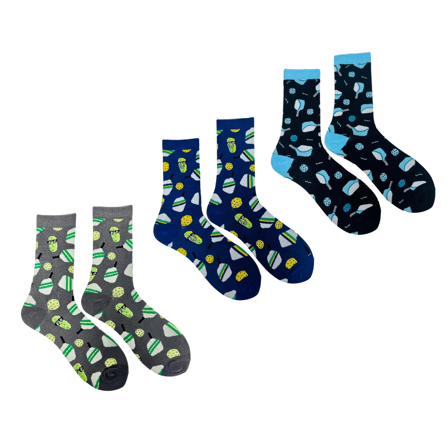 Bamboo Pickleball Socks- Asst Colors