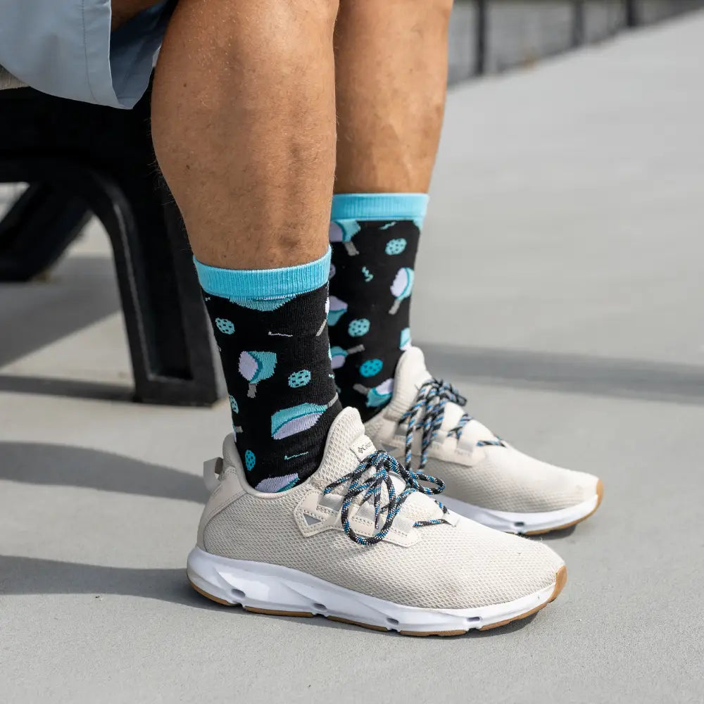 Bamboo Pickleball Socks- Asst Colors