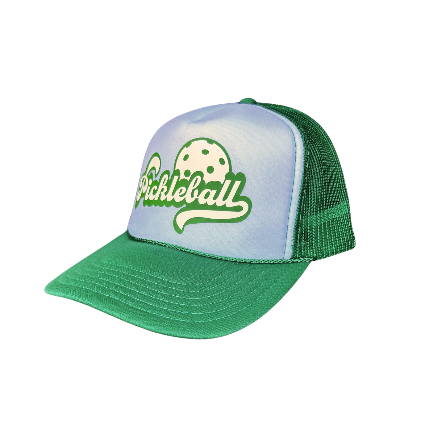 Retro Pickleball Foam Trucker Cap