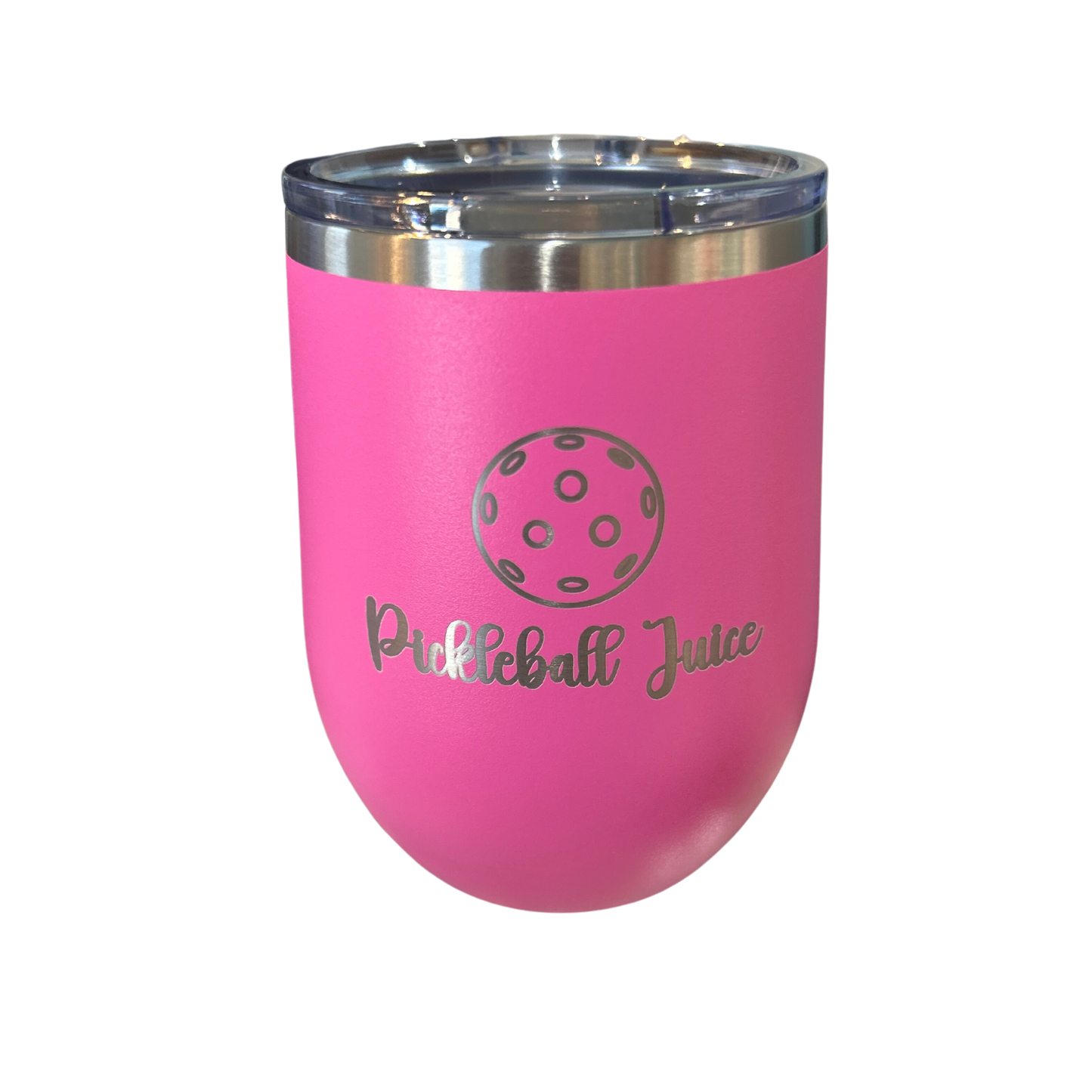12 oz Insulated "Pickleball Juice" Wine Tumbler