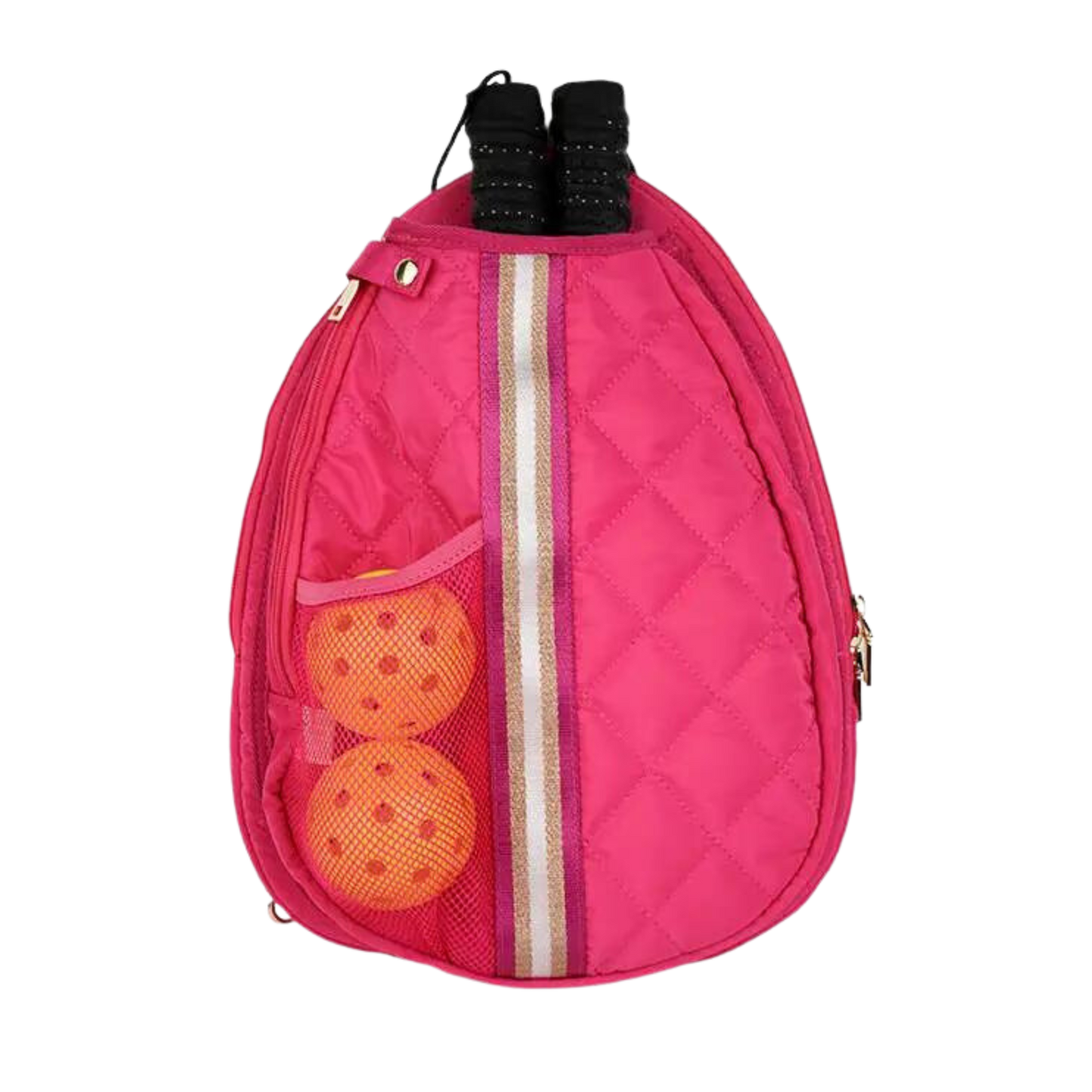 Quilted Pickleball Sling Bags - Asst. Colors