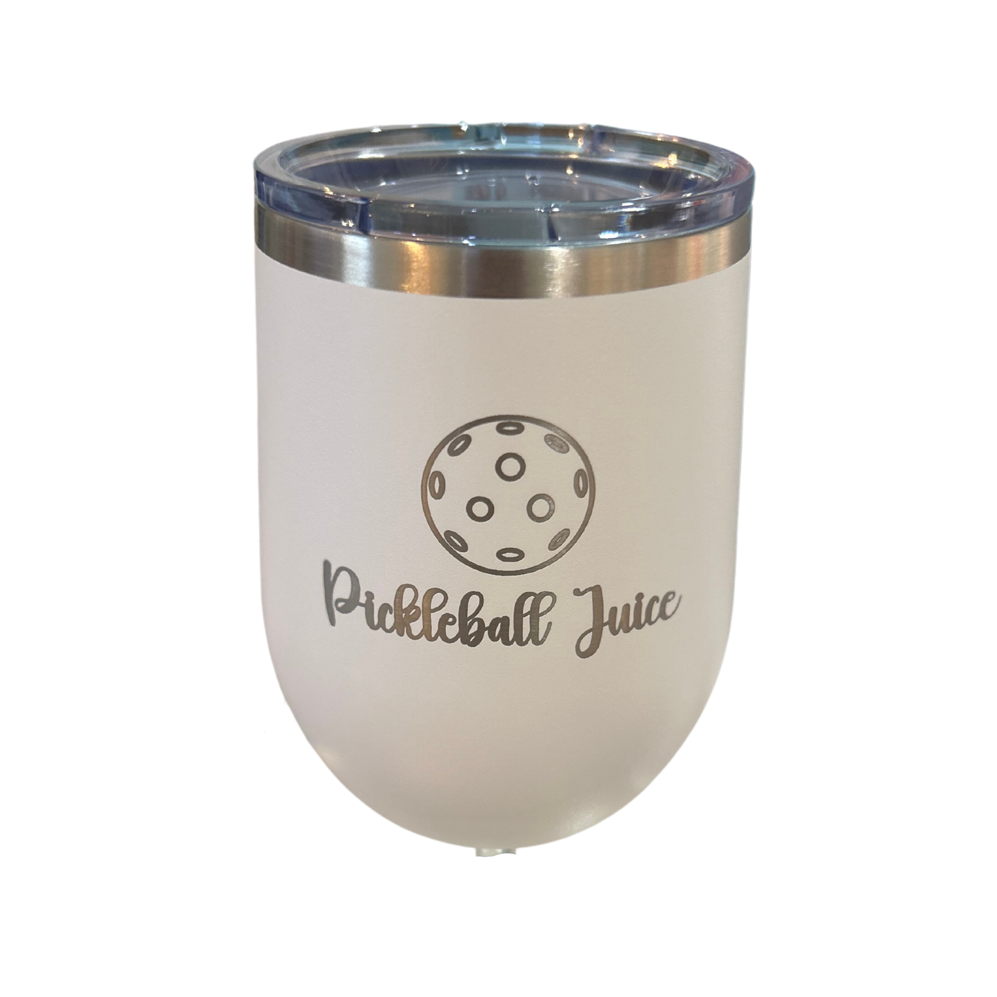 12 oz Insulated "Pickleball Juice" Wine Tumbler