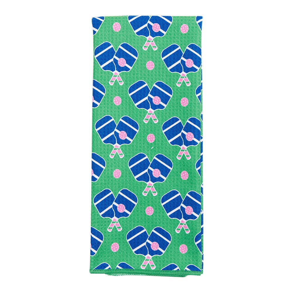 Pickleball Microfiber Tea Towel
