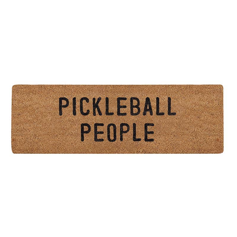 Coir Pickleball People Doormat