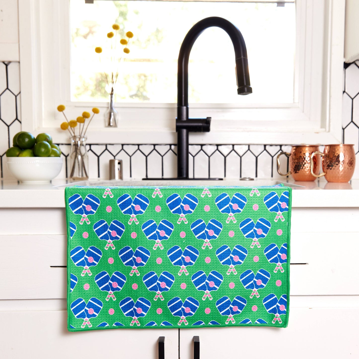 Pickleball Microfiber Tea Towel