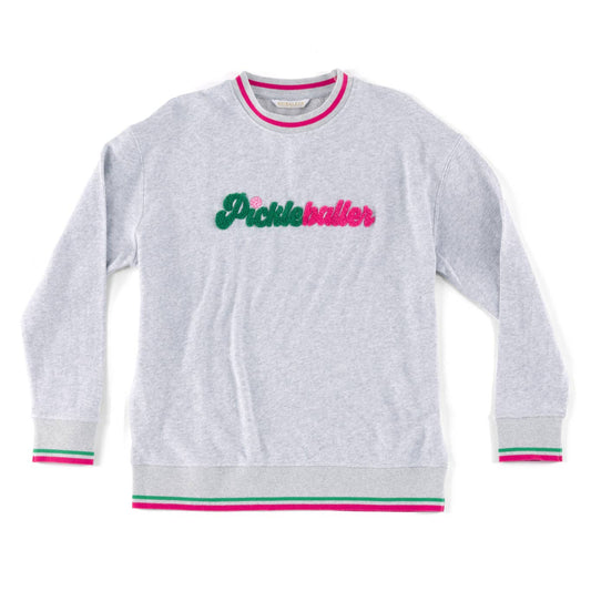 "Pickleballer" Sweathirt - Grey