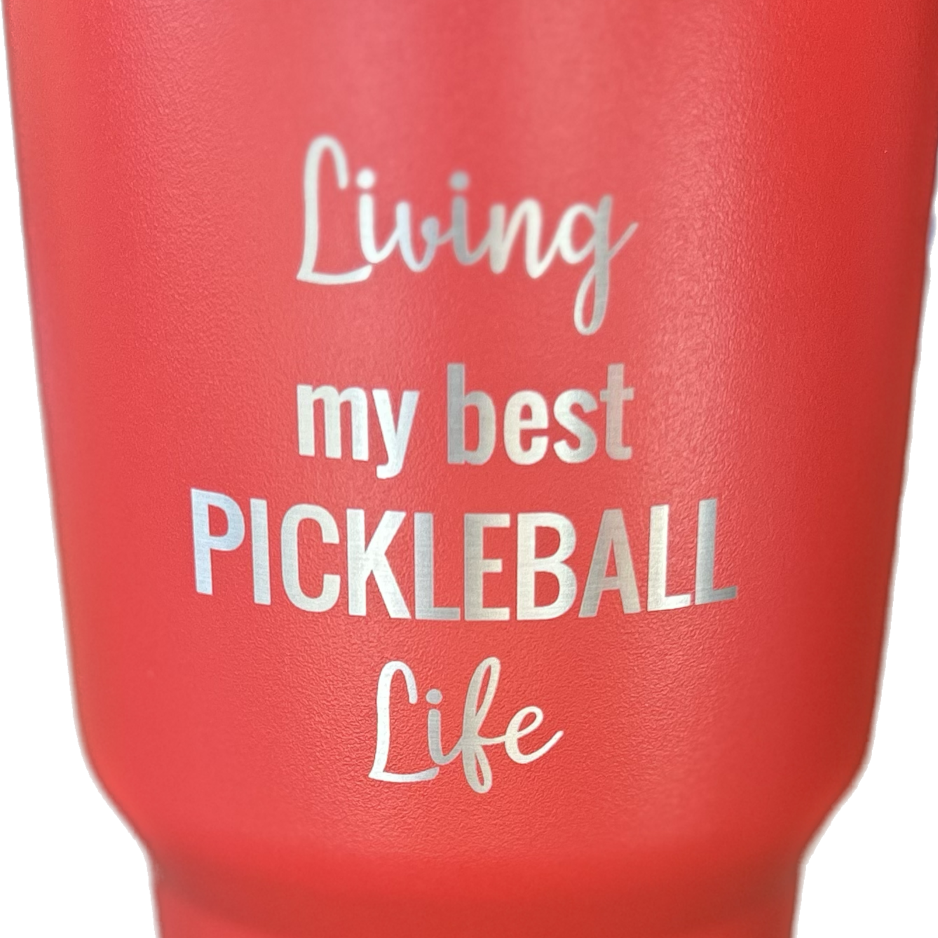 30 oz Engraved "Living my Best PB Life" Insulated Tumbler