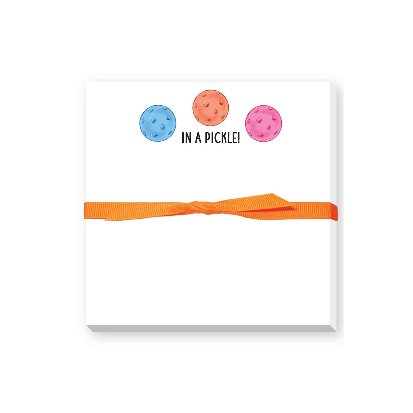 "IN A PICKLE" Pickleball Notepad