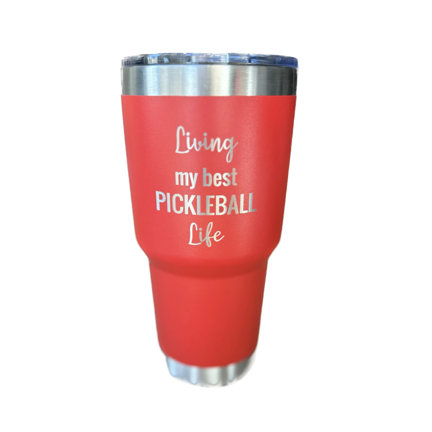 30 oz Engraved "Living my Best PB Life" Insulated Tumbler