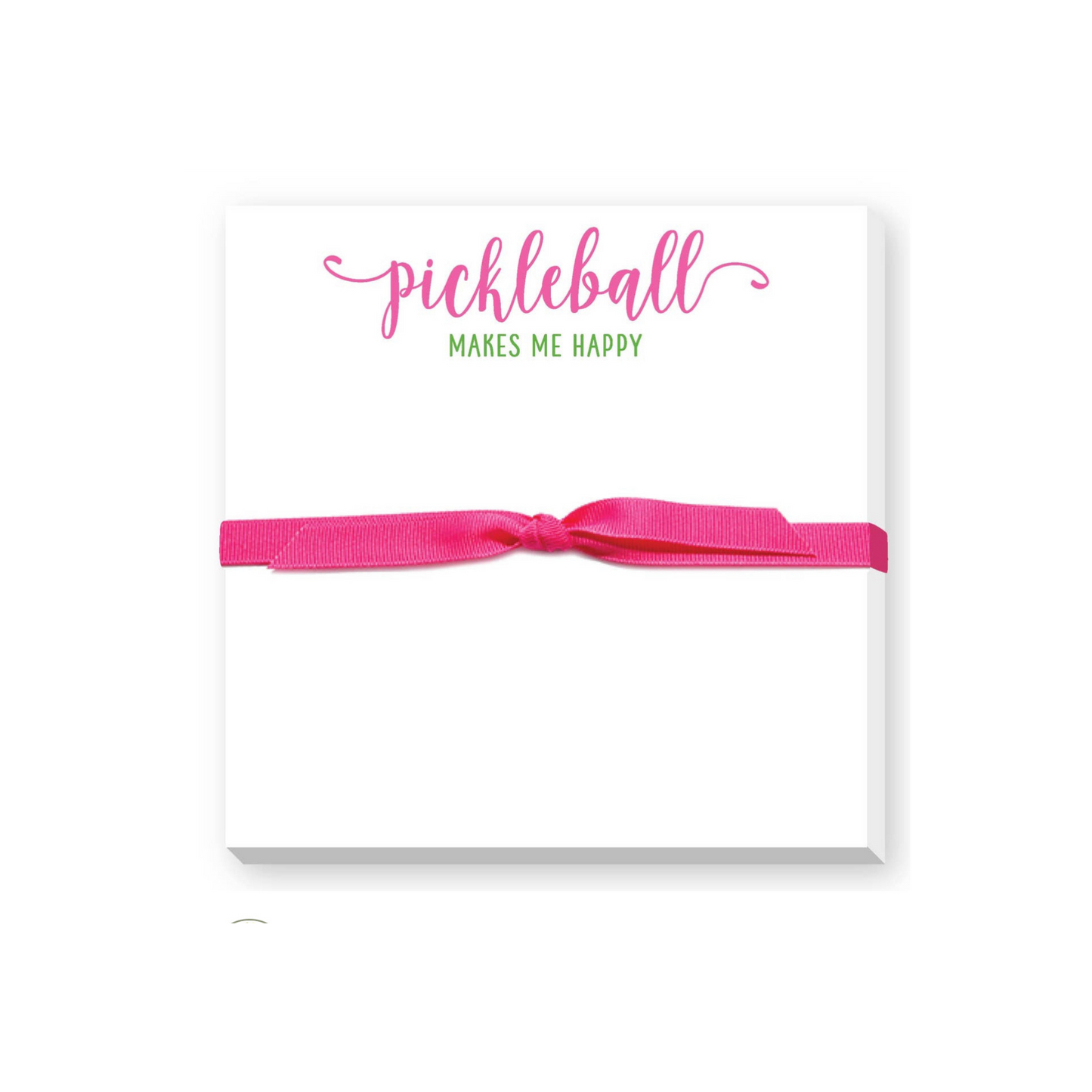 "PICKLEBALL MAKES ME HAPPY" Notepad