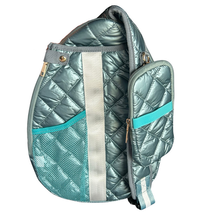 Quilted Pickleball Sling Bags - Asst. Colors