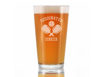 16oz Beer Pint Glass for Dinkers