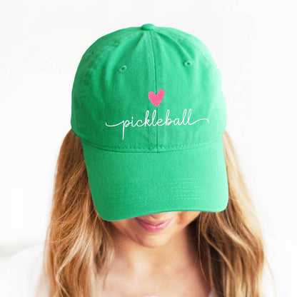 Heart Pickleball Cap