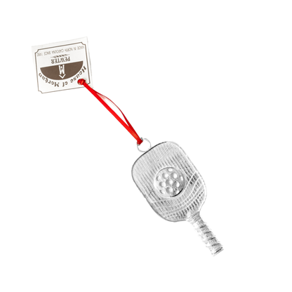 Pickleball Paddle and Ball - Christmas Ornament