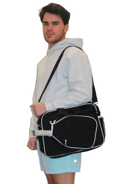 Cross Court Canvas Unisex Pickleball Tote