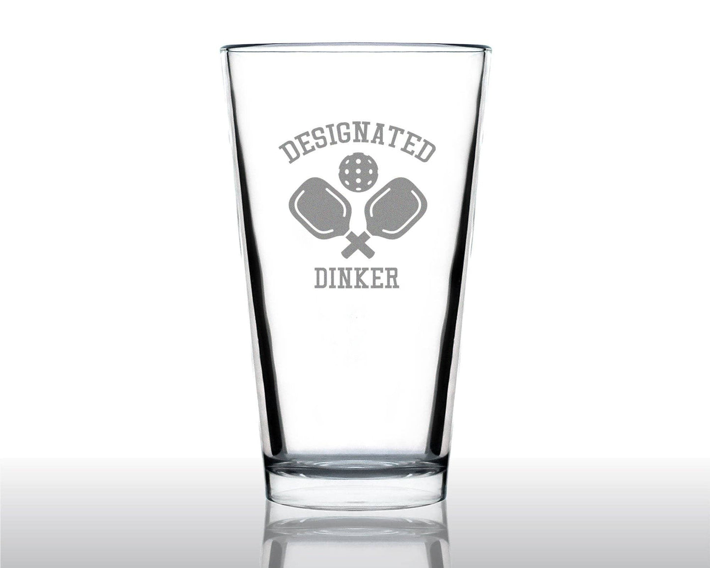 16oz Beer Pint Glass for Dinkers