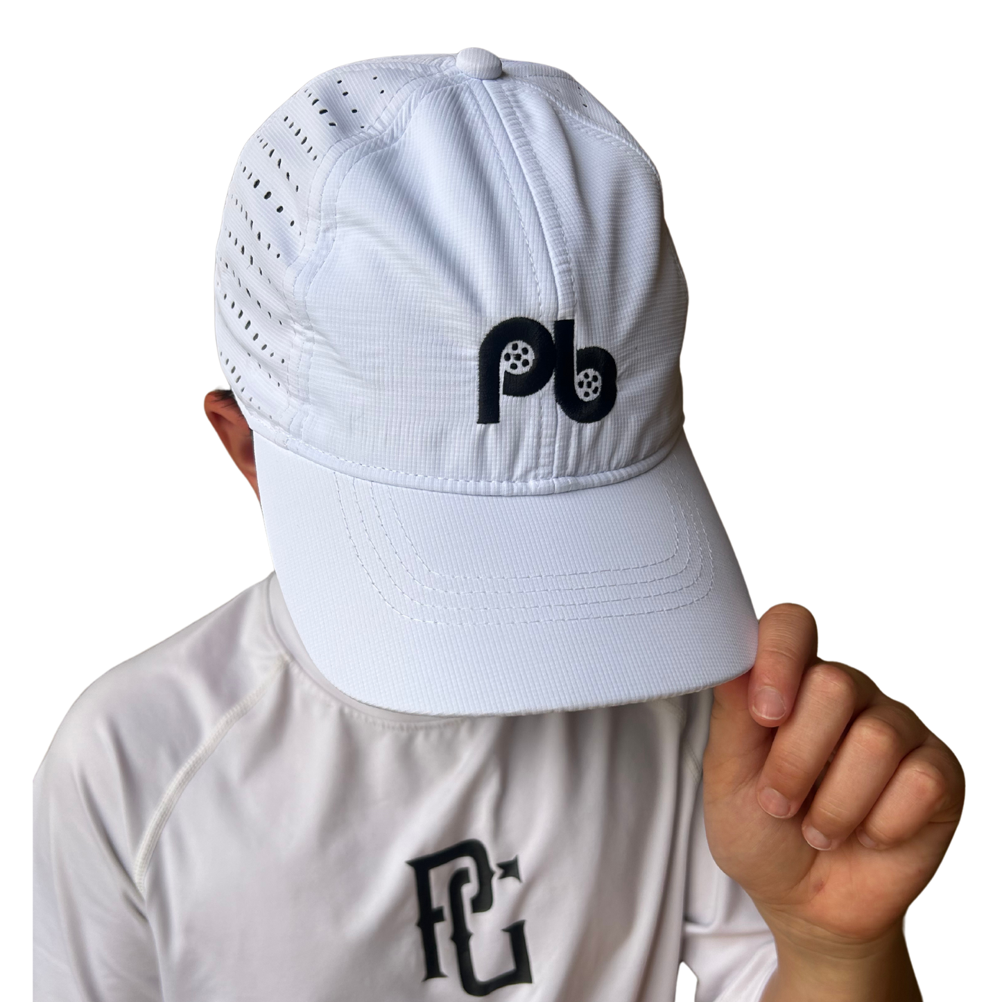 Embroidered "Pb" Performance Cap