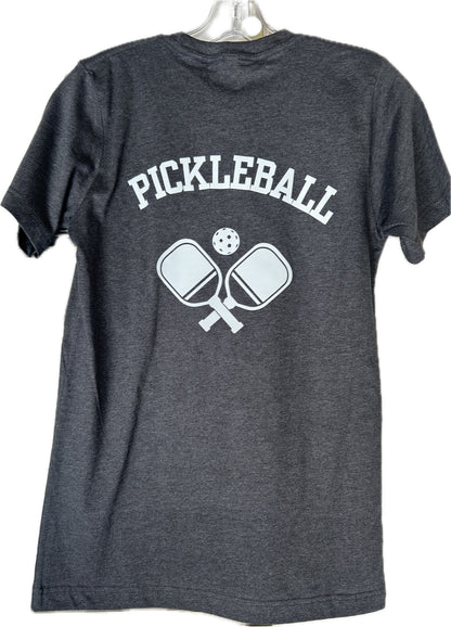 Gray Basic PICKLEBALL T-Shirt