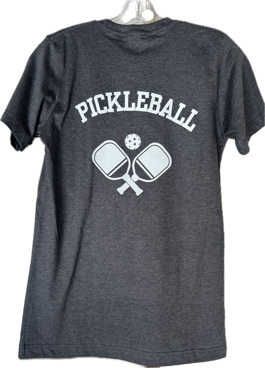 Gray Basic PICKLEBALL T-Shirt