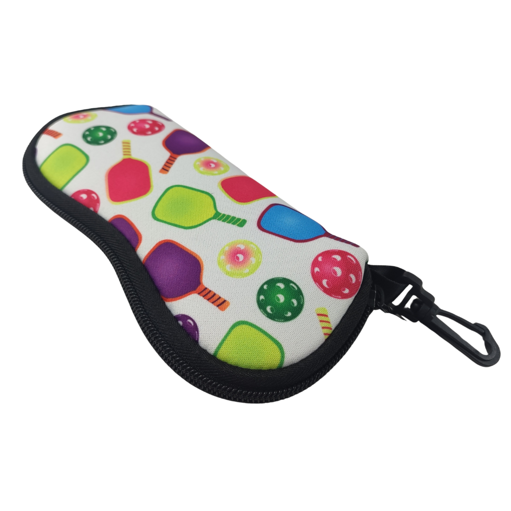 Pickleball Neoprene Sunglasses Case