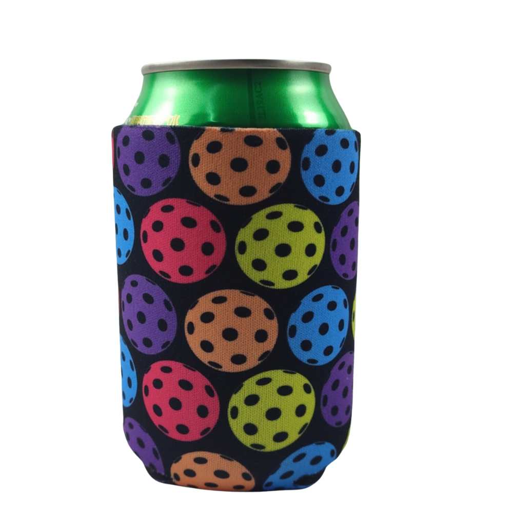 Pickleball - 12oz Can Cooler Sleeve