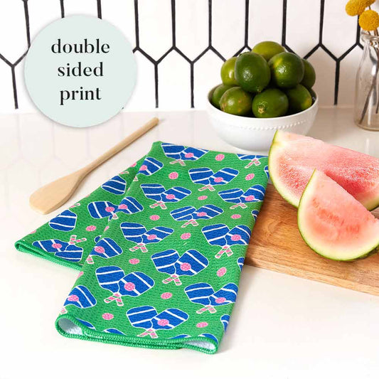 Pickleball Microfiber Tea Towel