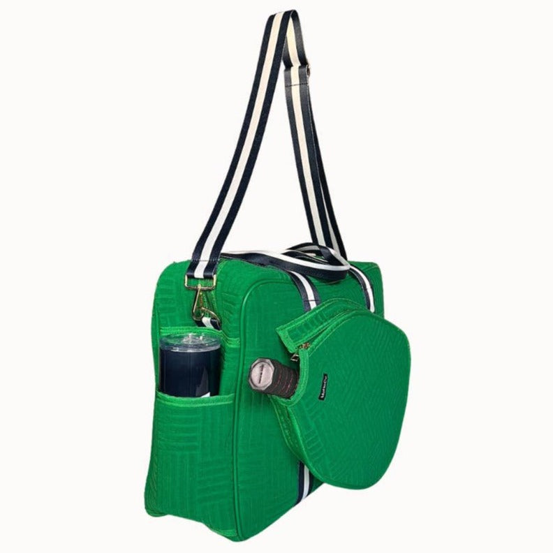 Green Terry Pickleball Tote