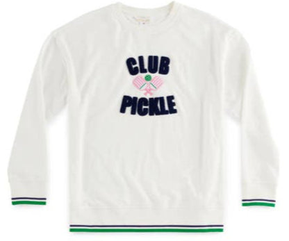 "CLUB PICKLE" French Terry Sweatshirt