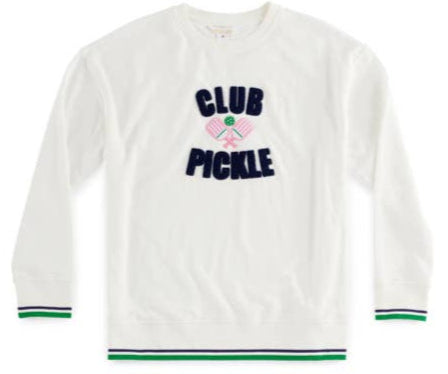 "CLUB PICKLE" French Terry Sweatshirt