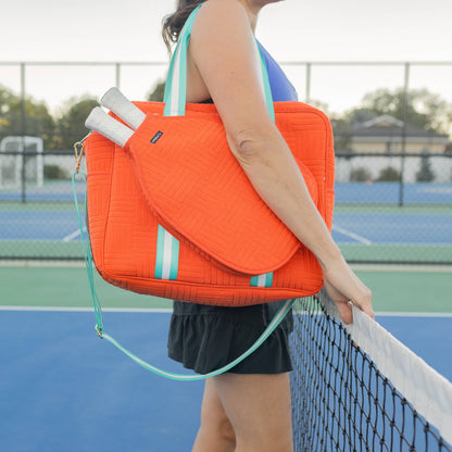 Orange Terry Pickleball Bag