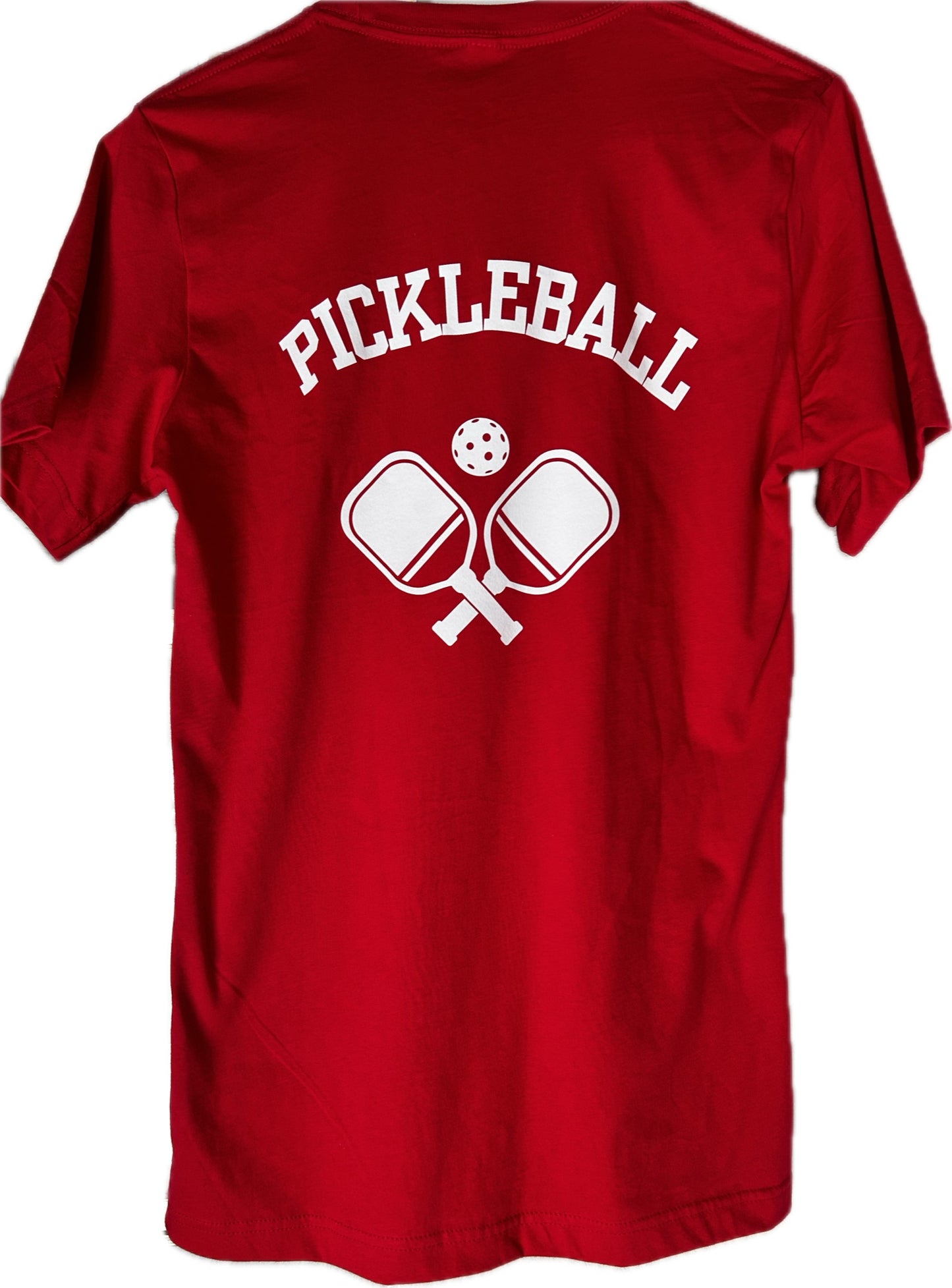 Red Basic Pickleball T-Shirt