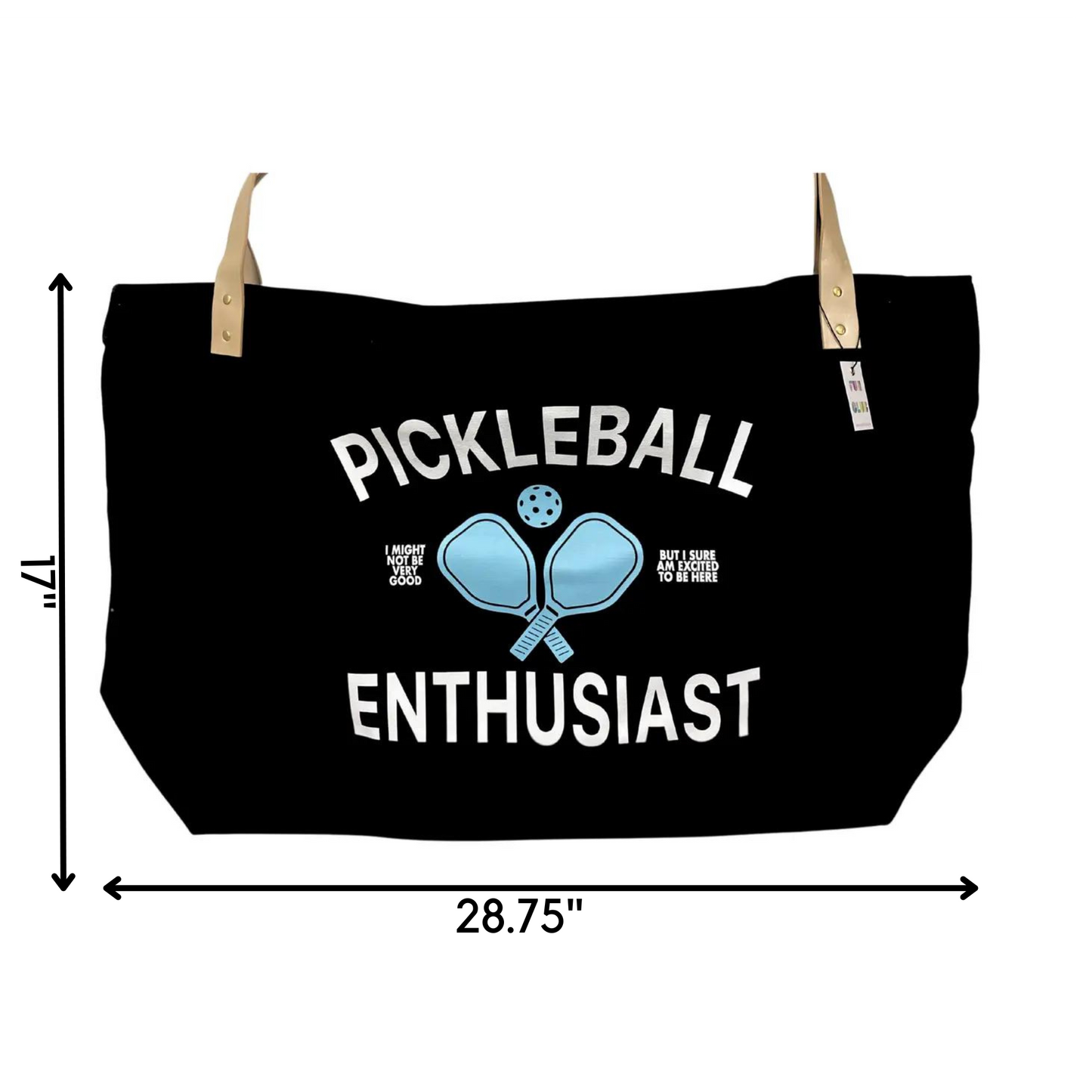 Oversized Pickleball Tote Bag