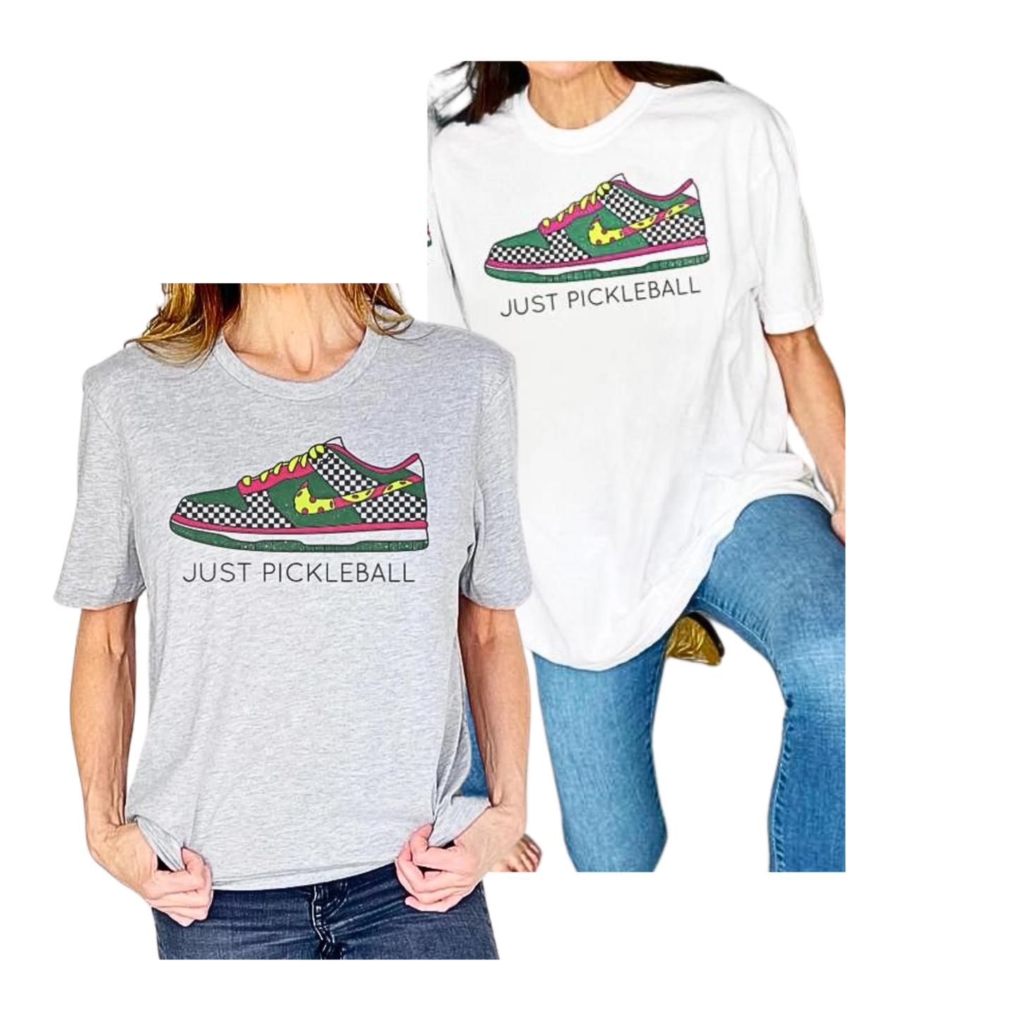 Just Pickleball Sneaker T-Shirt