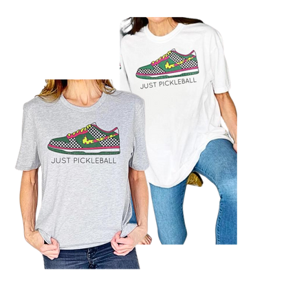 Just Pickleball Sneaker T-Shirt
