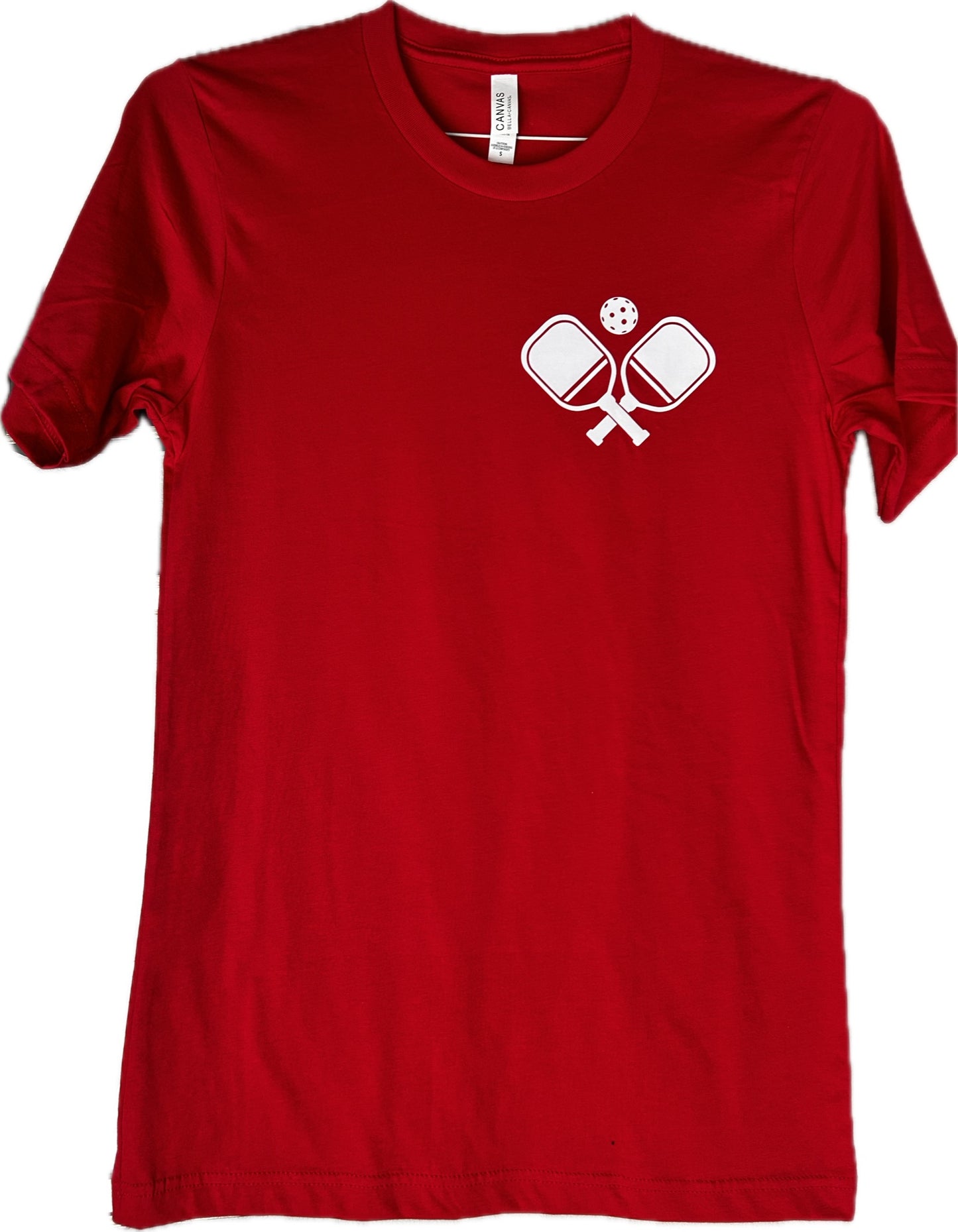 Red Basic Pickleball T-Shirt