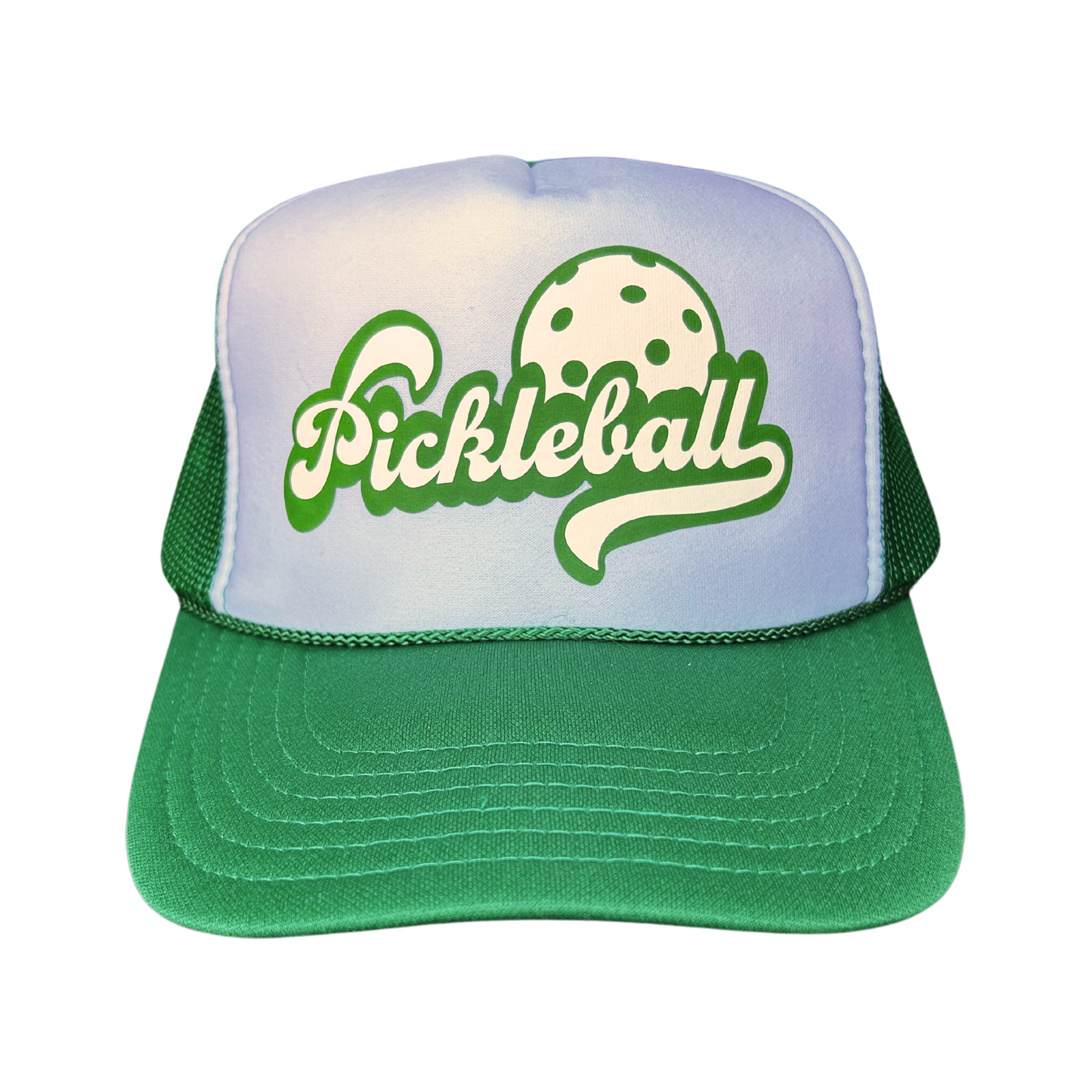 Retro Pickleball Foam Trucker Cap