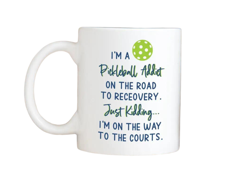 Pickleball Addict Mug