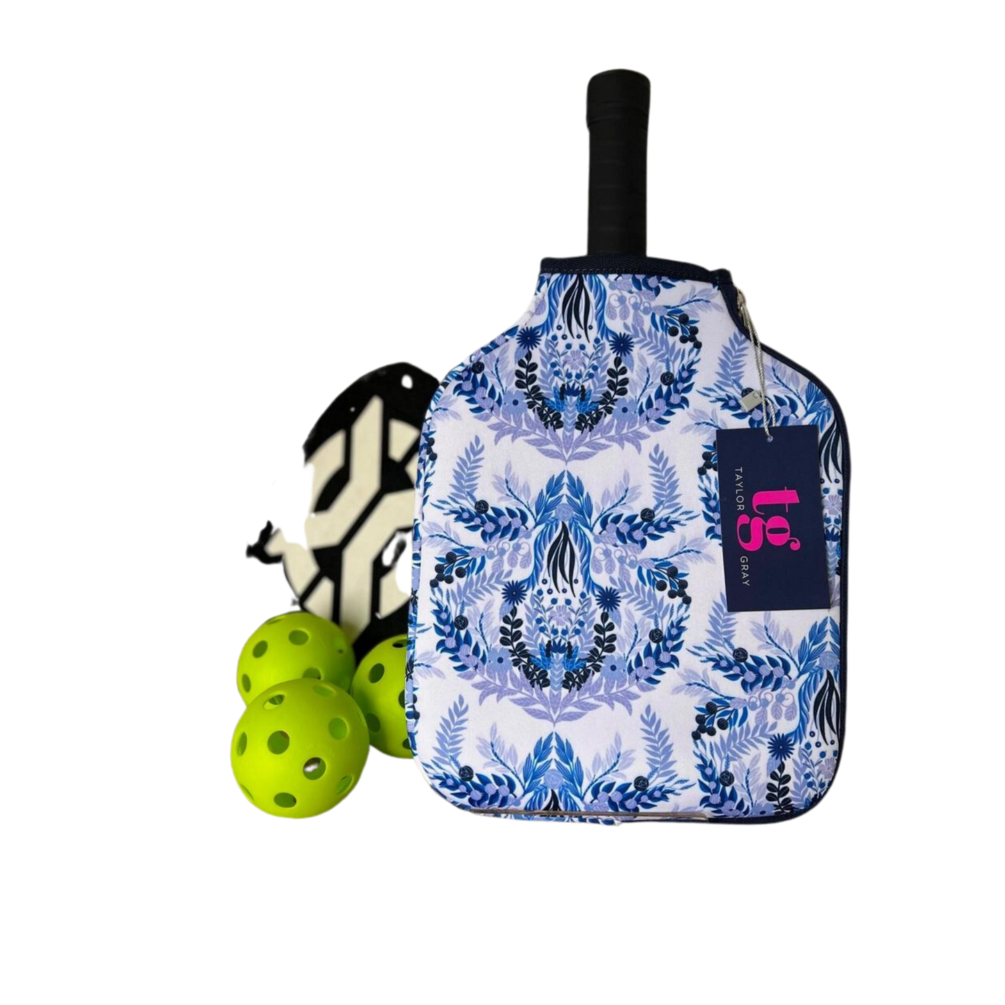 Chinoiserie Pickleball Paddle Cover by Taylor Gray