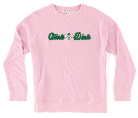 "CLINK & DINK" French Terry Sweatshirt