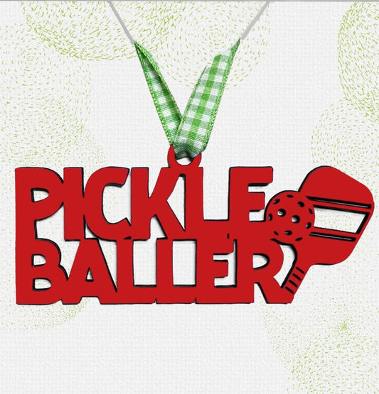 Pickleballer Ornament