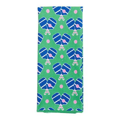 Pickleball Microfiber Tea Towel